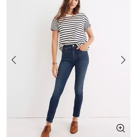 Madewell Denim - Madewell 10" High-Rise Skinny Jeans